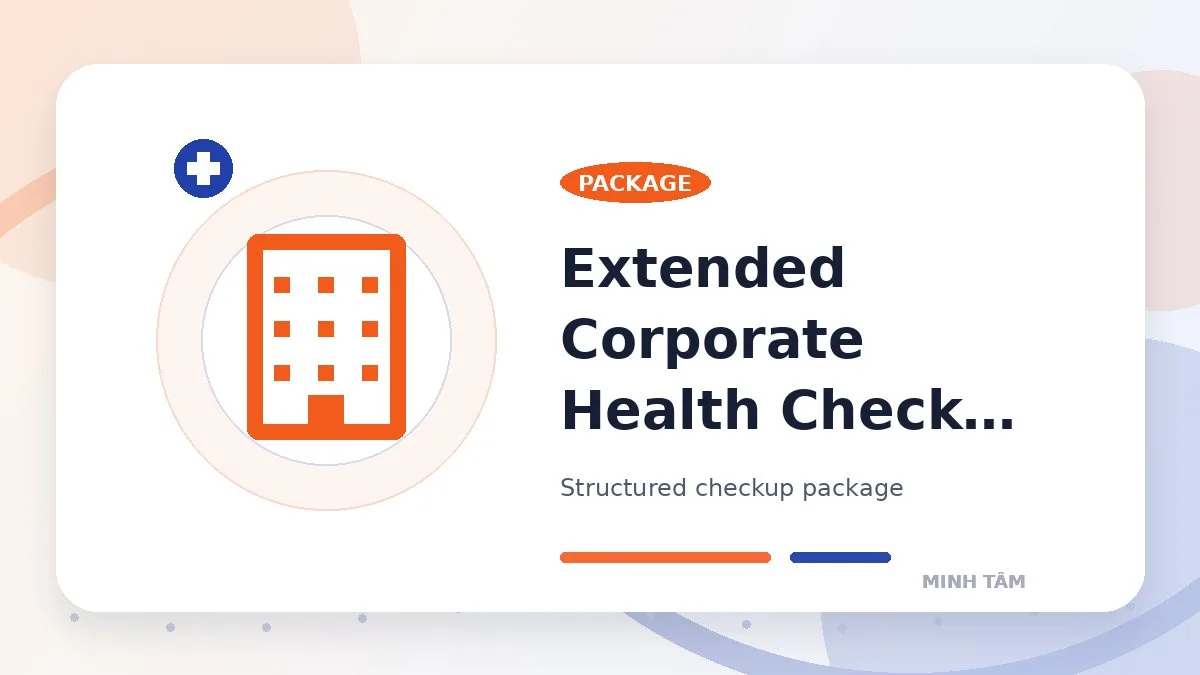 Extended Corporate Health Check Package