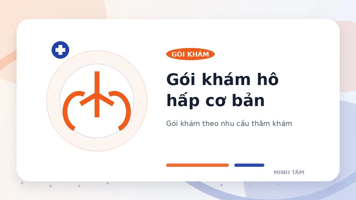 Gói khám hô hấp cơ bản
