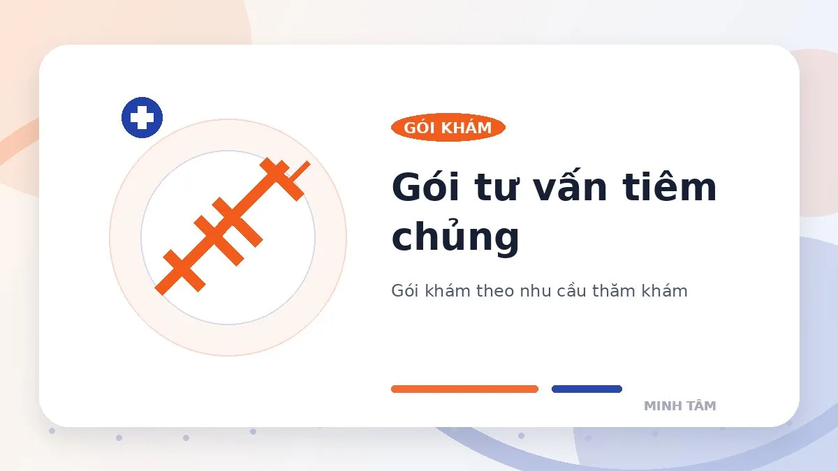 Gói tư vấn tiêm chủng