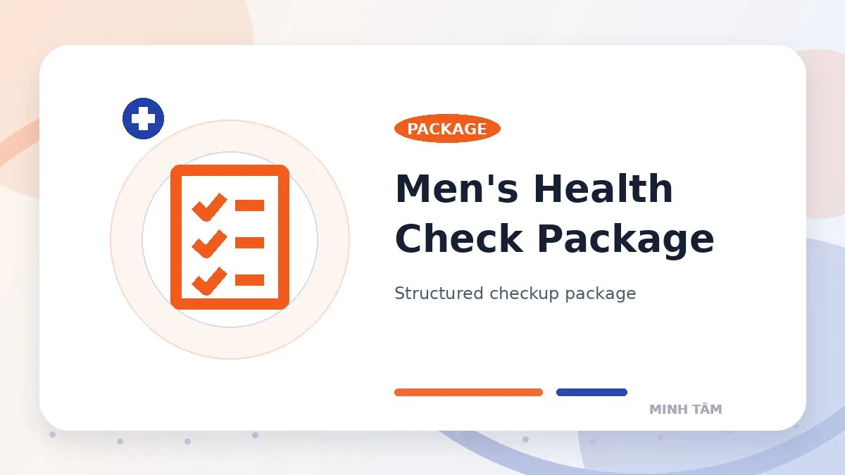 Men's Health Check Package