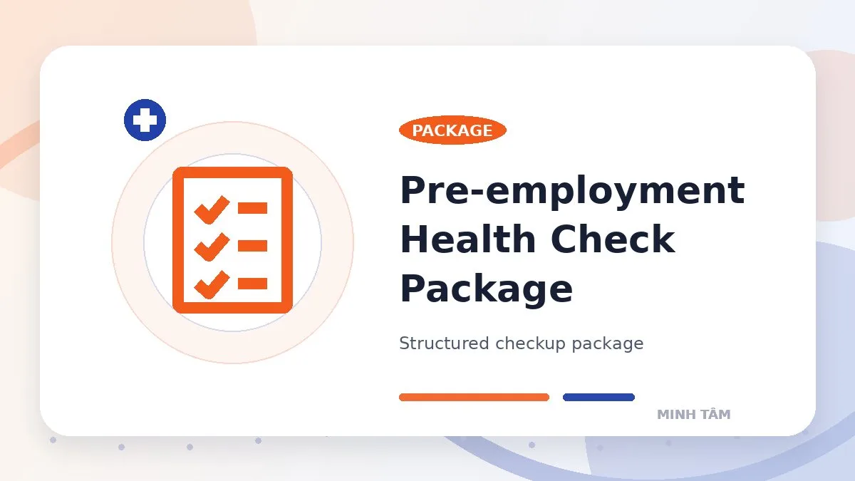 Pre-employment Health Check Package