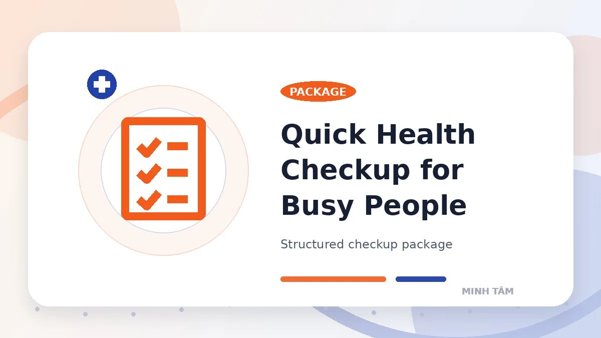 Quick Health Checkup for Busy People
