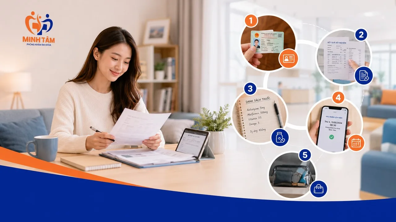 Trước khi đi khám nên chuẩn bị những gì?